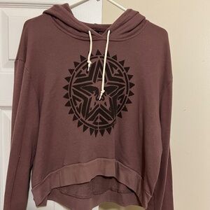 Crop top sweatshirt